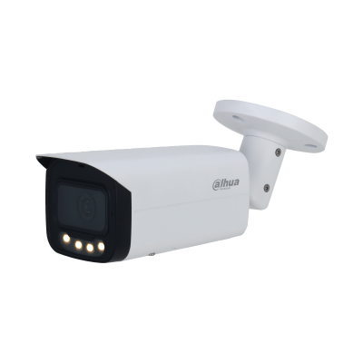 داهوا IPC-HFW5449T-ASE-LED 4 مگاپیکسلی تمام رنگی ثابت و کانونی گرم LED گلوله دوربین شبکه WizMind