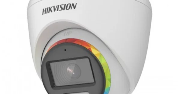 دوربین برجکی ثابت 2 مگاپیکسلی ColorVu هایک ویژن DS-2CE72DF8T-FSLN