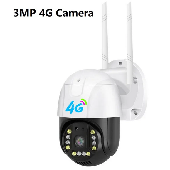 دوربین بی سیم نظارت تصویری 3 مگاپیکسلی 4G سیم کارت