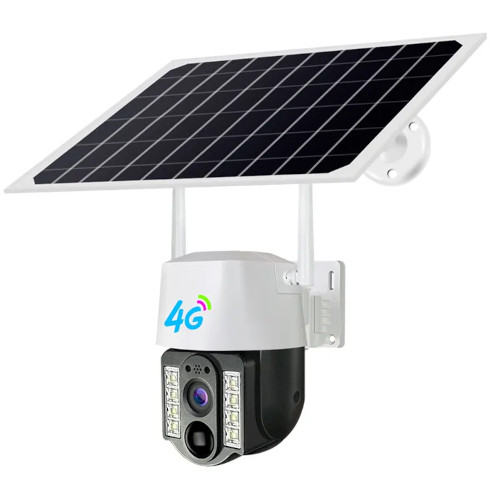 دوربین IP خورشیدی PTZ با پشتیبانی از سیم کارت V380 4G
