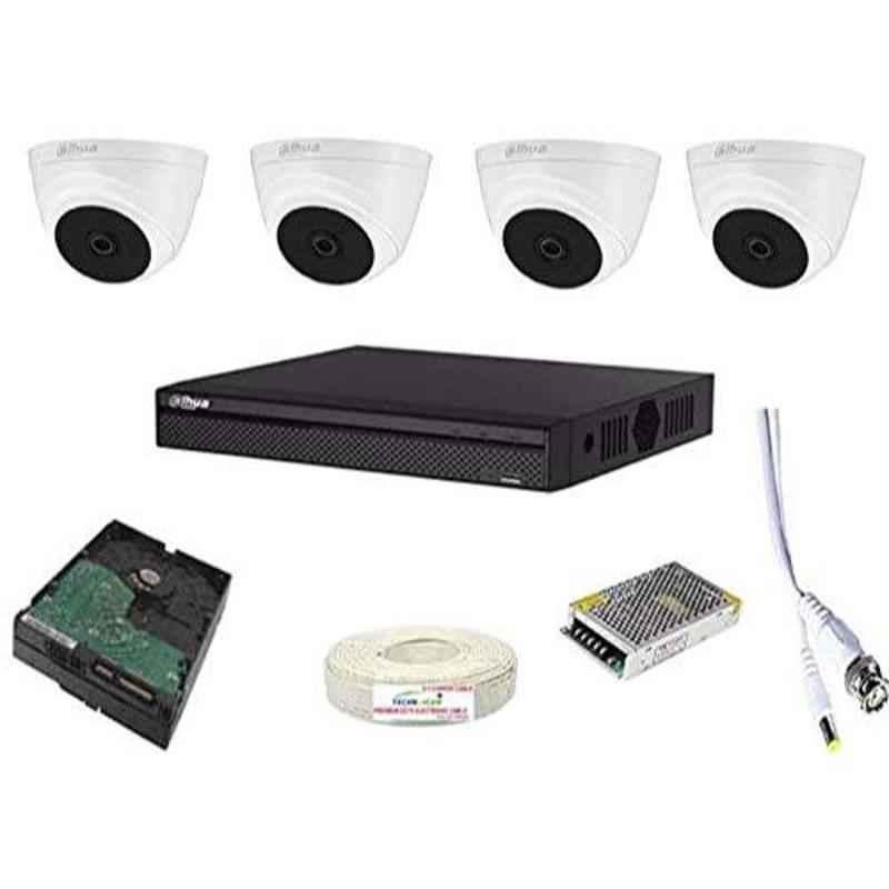 DAHUA FULL HD 2MP COMBO KIT 4CH HD DVR+ 4 DOME Cameras + 1TB Hard DISC